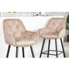 Design bárszék Garold pezsgő bársony