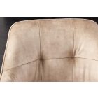 Design forgószék Galileo pezsgő bársony