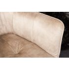 Design forgószék Galileo pezsgő bársony