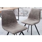 Stílusos szék Holland Retro taupe szürke
