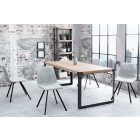 Stílusos szék Holland Retro világosszürke