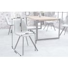 Stílusos szék Holland Retro világosszürke