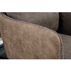 Design forgószék Maddison II szürkésbarna taupe