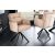 Design forgószék Maddison II pezsgő bézs
