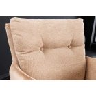 Design forgószék Maddison II pezsgő bézs