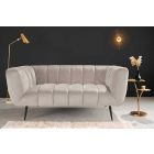 Design kanapé Nikolai 2 személyes pezsgő bársony