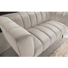 Design kanapé Nikolai 2 személyes pezsgő bársony