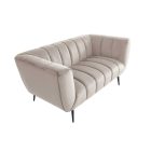 Design kanapé Nikolai 2 személyes pezsgő bársony