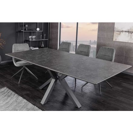 Desing széthúzható étkezőasztal Age 160-200 cm grafitszürke