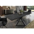 Desing széthúzható étkezőasztal Age 160-200 cm grafitszürke