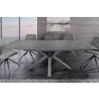 Desing széthúzható étkezőasztal Age 160-200 cm grafitszürke