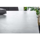 Széthúzható kerámia étkezőasztal Natasha 180-220-260 cm fehér márvány