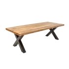 Étkezőasztal Thunder X 240 cm natúr mangó
