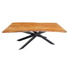 Design étkezőasztal Massive III 200 cm - asztallap 35mm - akác