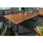 Design étkezőasztal Massive IV Honey 200 cm - asztallap 60mm - akác