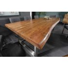 Design étkezőasztal Massive IV Honey 200 cm - asztallap 60mm - akác