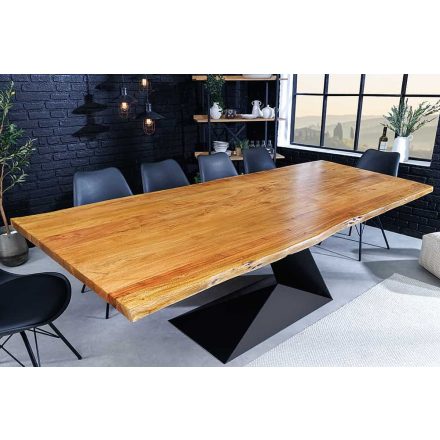 Design étkezőasztal Massive L 200 cm - asztallap 35mm - akác