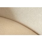 Design kanapé Velora 230 cm 3 személyes bézs bouclé 