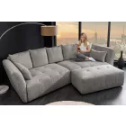 Design kanapé Bellaria 295 cm XL szürke bouclé