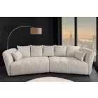 Design kanapé Bellaria 295 cm XL bézs bouclé