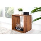 Oldalsó asztal Timber 45 cm sheesham 