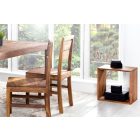 Oldalsó asztal Timber 45 cm sheesham 