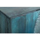 Design komód Venetia 177 cm türkiz-arany