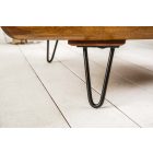 Design dohányzóasztal Lorelei 90 cm sheesham