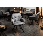 Design forgószék Joe antracit szürke