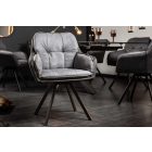 Design forgószék Joe antracit szürke