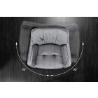 Design forgószék Joe szürke