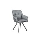 Design forgószék Joe szürke