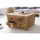 Dohányzóasztal Thunder 70 cm mangó fiókos