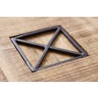 Dohányzóasztal Thunder 70 cm mangó fiókos