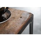 Oldalsó asztal Shark 40 cm teak