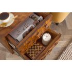 Stílusos éjjeliszekrény Justice 56cm sheesham