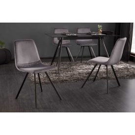 Stílusos szék Rotterdam Retro sötétszürke