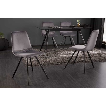 Stílusos szék Rotterdam Retro sötétszürke