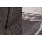 Stílusos szék Rotterdam Retro sötétszürke