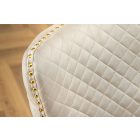 Luxus bárszék Queen bézs bársony