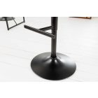 Elegáns bárszék Lunor szürke kord