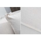 Sarok ülőgarnitúra Eden 255 cm bézs lenvászon