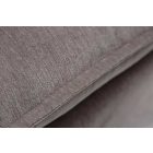 Sarok ülőgarnitúra Eden 255 cm szürkésbarna taupe bársony