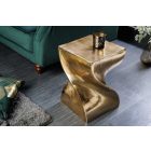 Design lerakóasztal Spin 45 cm arany aluminium