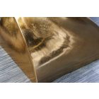 Design lerakóasztal Spin 45 cm arany aluminium