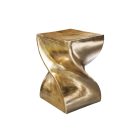 Design lerakóasztal Spin 45 cm arany aluminium