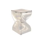 Design lerakóasztal Spin 45 cm arany aluminium