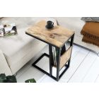 Design asztal laptophoz tárolóhellyel Maliha 45 cm mangó