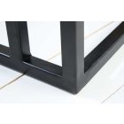 Design asztal laptophoz tárolóhellyel Maliha 45 cm mangó