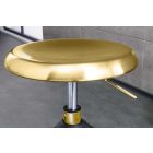 Stílusos bárszék Arvion szálcsiszolt arany 